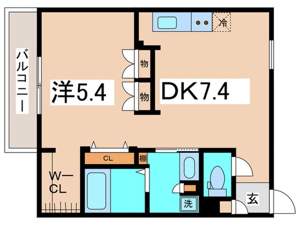 メゾン　アルシーヴの物件間取画像